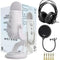 Yeti USB Microphone Bundle with Knox Gear Headphones and Pop Filter (Blackout Edition)