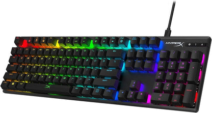 Alloy Origins Mechanical Gaming Keyboard with Software-Controlled Lighting, Macro Customization, Compact Design, and Clicky Blue Switches - RGB LED Backlit