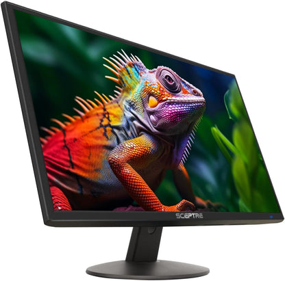 24-Inch Professional Thin 1080P LED Monitor with 99% sRGB, Dual HDMI, VGA, and Built-In Speakers, Machine Black (E248W-19203R Series)